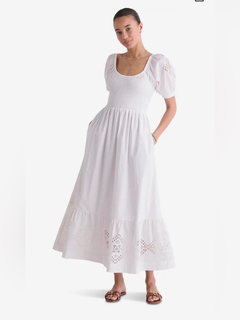 NWOT Vineyard Vines Ellen Eyelet Lace Dress M